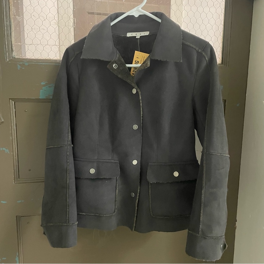 Vintage Fuzzy-Lined Coat